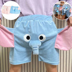 Fliegendem Elefanten Unisex-Shorts