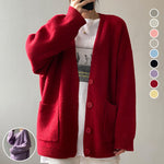 Bequemer Strickcardigan mit Taschen