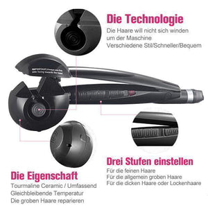 Vollautomatische Lockenmaschine in Schnecken-Form